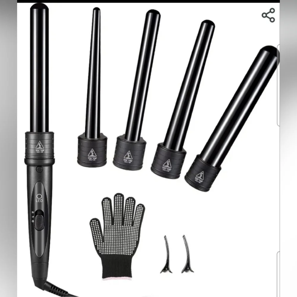 suit combination interchangeable hair curler NEW